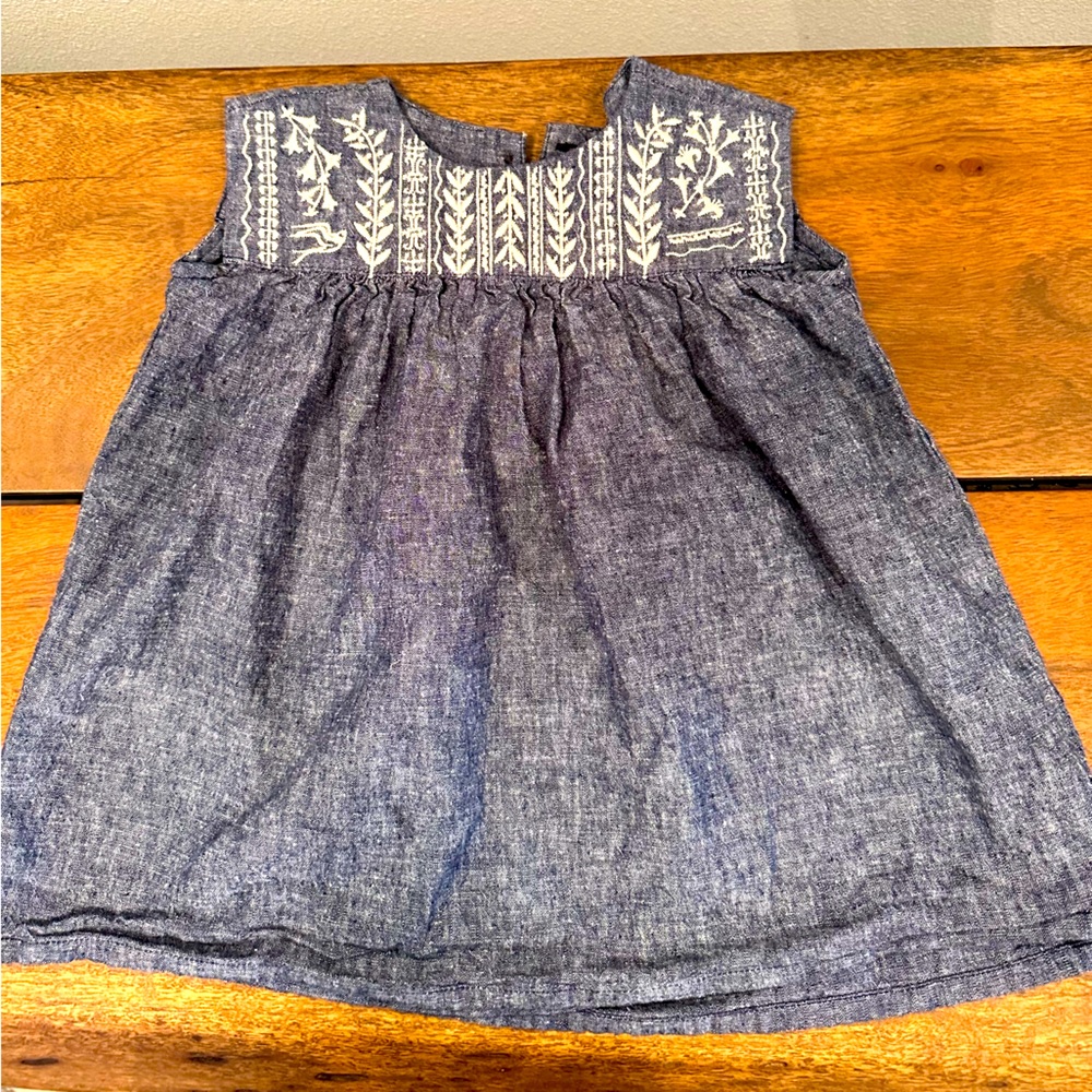 Tea Collection Chambray Dress. Washed but never worn!
